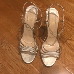 Light Gold Christian Louboutin Heels Size 40